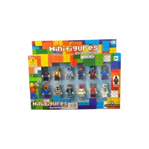 Minifiguras 12 Personajes - Minecraft