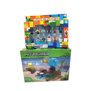 Combo 1 - Lego 220 piezas + Minifiguras - Minecraft