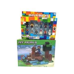 Combo 2 - Lego 220 piezas + Minifiguras - Minecraft
