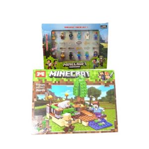 Combo 5 - Lego 2 en 1 248 piezas + Minifiguras - Minecraft
