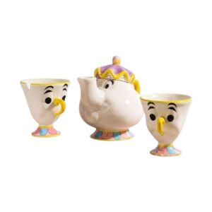 Tazas - Set - La Bella y La Bestia